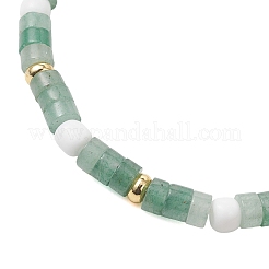 Pulseras elásticas de abalorios de piedras preciosas naturales&nbsp;BJEW-JB13396