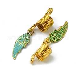 Perline di dreadlocks in lega&nbsp;OHAR-WH0031-02A