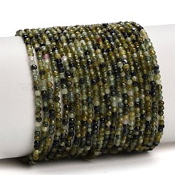 Brins de perles de tourmaline verte naturelle&nbsp;GG-CBAA9B4-B01-01