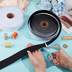 2 Rolle 2 Farben selbstklebendes Polyestergewebe&nbsp;DIY-BC0014-40