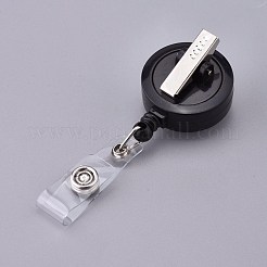 Carrete de placa retráctil de vidrio con patrón de estetoscopio&nbsp;AJEW-F041-02G