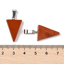 Natürliche rote Jaspis Anhänger&nbsp;G-B127-04P-07