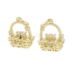 Colgante micropavé cubic zirconia de latón&nbsp;KK-H527-19G