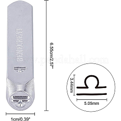 Timbres de sceau de fer&nbsp;AJEW-BC0001-06J