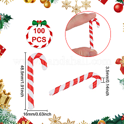 100 décoration de fête en plastique sur le thème de Noël&nbsp;FEPA-UN0001-01