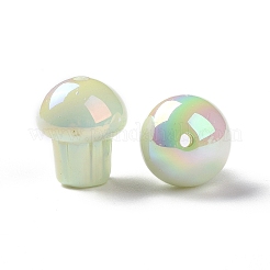 UV-Beschichtung regenbogenschillernde undurchsichtige Acrylperlen&nbsp;OACR-C010-07D