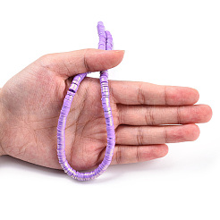 Chapelets de perle en pâte polymère manuel&nbsp;CLAY-CJC0015-01J