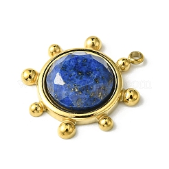 Facettierte natürliche Lapislazuli Anhänger&nbsp;FIND-Z028-39D