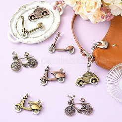 8 pz 8 stili pendenti in lega di stile tibetano&nbsp;FIND-CJ0005-92