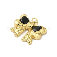 Cremagliera placcatura micro ottone spianare pendenti zirconi&nbsp;KK-H473-08A-G