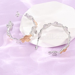 Boucles d'oreilles à tige en acier inoxydable 304 pour femmes&nbsp;SA-CBA4160-25GP