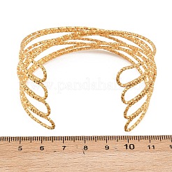 Bracelets manchettes en acier inoxydable 304 pour femmes&nbsp;BJEW-Z155-05G