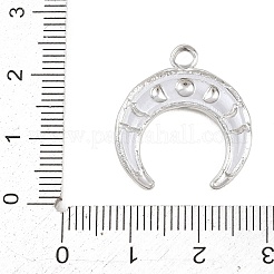Ciondoli in acciaio inox 304 con smalto blu&nbsp;STAS-E524-08P