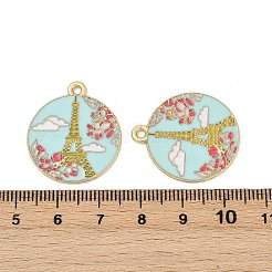 Pendente smaltati in lega&nbsp;ENAM-V001-02E-G