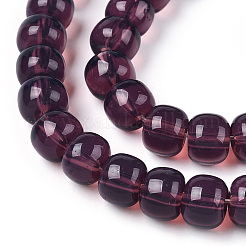 Fili di perline giada di vetro imitato&nbsp;GLAA-NH0002-A04