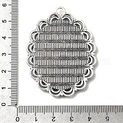 Patriotischen Themen-Legierung Emaille-Fassungen Wort usa Anhänger&nbsp;X-TIBEP-M022-58AS