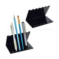 Bleistift- und Make-up-Pinselhalter aus Acryl in V-Form&nbsp;AJEW-WH0314-480