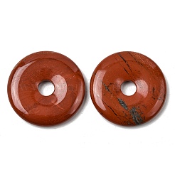 Donut / Pi Disc natürliche Edelstein Anhänger&nbsp;G-L234-40mm-04