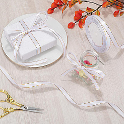 Ruban en polyester bordé d'or pour emballage cadeau&nbsp;OCOR-CY0004-78