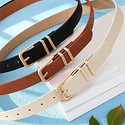 3 ceinture en cuir PU avec boucle en alliage&nbsp;AJEW-CL0005-98