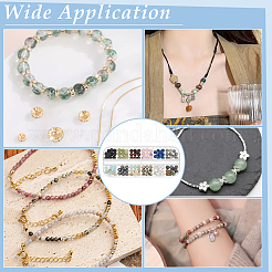 120 Stück 12 Stile natürliche und synthetische gemischte Edelsteinperlen-Sets&nbsp;G-PH0003-16