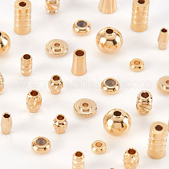 120 pz 12 perline in ottone stile&nbsp;KK-BC0002-66