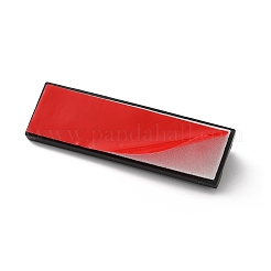 Épingles de barre arrière adhésives en plastique avec épingles en fer platine&nbsp;KY-D025-01B-04
