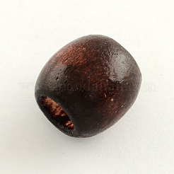 Perles en bois naturel teint&nbsp;X-WOOD-Q007-16mm-11-LF
