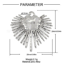 Pendentifs en alliage de zinc&nbsp;AL-OY001-03P