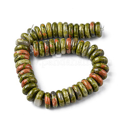 Natur Unakit Perlen Stränge&nbsp;G-F743-06D