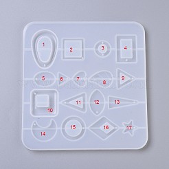 Stampi in silicone per orecchini pendenti&nbsp;X-DIY-L023-32