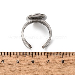 Offene Manschettenbeschläge aus Edelstahl 304&nbsp;STAS-R123-02K-P
