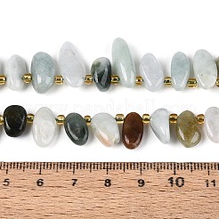 Natürliche Myanmar Jade Perlen Stränge&nbsp;G-Z091-A28