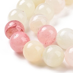 Natürliche bunte grüne Jade Perlenstränge&nbsp;X-G-G757-01-12mm