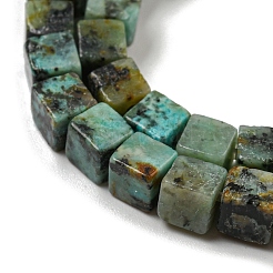 Natürliche afrikanische türkis (jasper) perlen stränge&nbsp;G-F631-K24