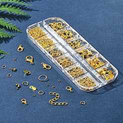 Kits de accesorios para hacer joyas: anillos de salto abiertos de acero inoxidable 304&nbsp;DIY-FS0008-14