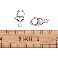 Tibetischen Stil Legierung Karabiner Schnallen&nbsp;TIBE-KS0001-05AS