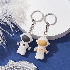 Porte-clés astronaute en plastique pvc&nbsp;KEYC-JKC00686