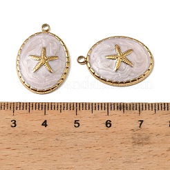 304 Edelstahl-Emaille-Anhänger&nbsp;STAS-I371-02G-01