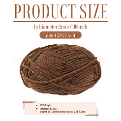 Fils de fibres acryliques de 25 g&nbsp;OCOR-TADJ0001-01J