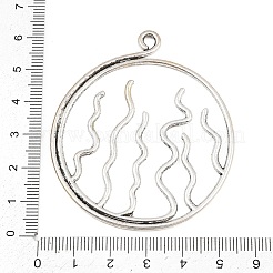 Gros pendentifs en alliage de style tibétain&nbsp;AL-CBA1187-07AS