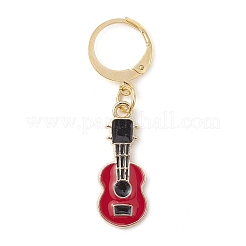 Décorations de pendentif en alliage d'émail à thème musical&nbsp;HJEW-JM01848