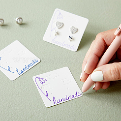 200 Stück Ohrring-Displaykarten aus Papier&nbsp;CDIS-CN0001-02C