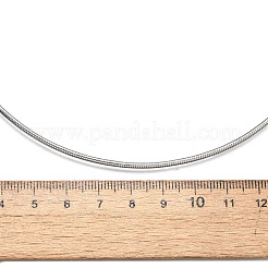 Anlaufgeschützte Chokerhalsketten aus 304 Edelstahl im Casual-Stil&nbsp;X-STAS-O037-02P