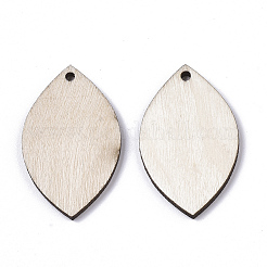 Pendentif en bois non teint&nbsp;YS-TAC0005-04C