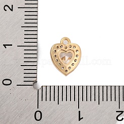 Adornos de latón micropavé de circonia cúbica&nbsp;KK-Z066-05G-02