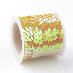 Perle di paillette in plastica ecologica&nbsp;PVC-Q092-6mm-P91