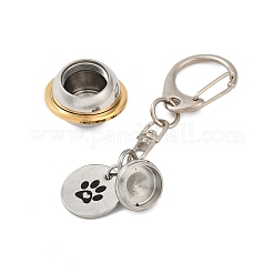 Porte-clés en acier inoxydable 304&nbsp;KEYC-S001-01PG