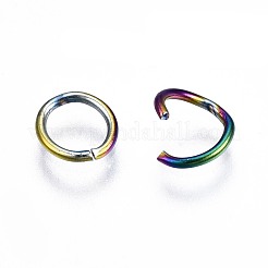 Ionenplattierung (IP) 304 Edelstahl offene Biegeringe&nbsp;STAS-S119-002