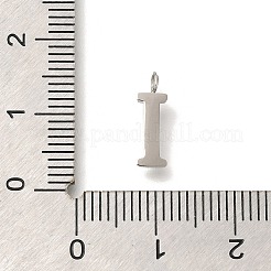 Anhänger aus 304 Edelstahl mit Mikropflaster und Zirkonia&nbsp;STAS-H228-06P-I